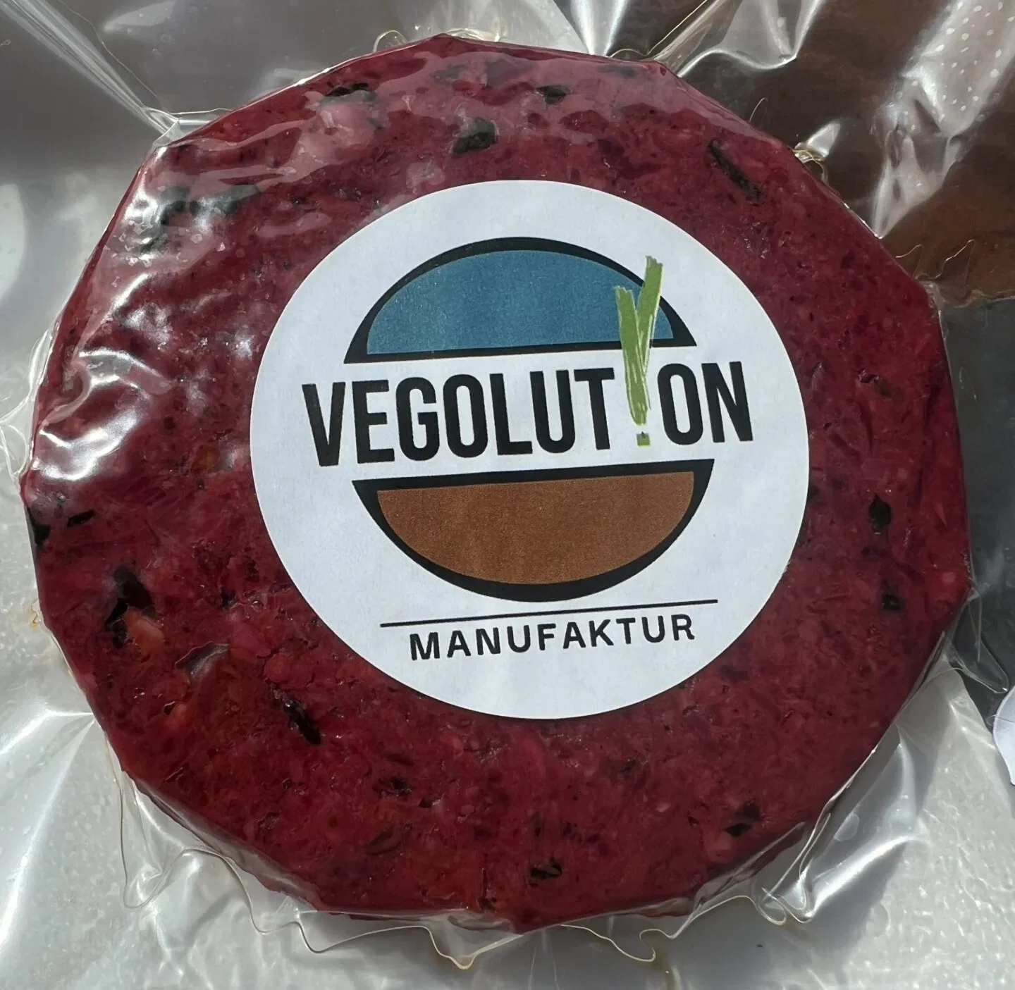 Veganes Hamburger Paddy verpackt